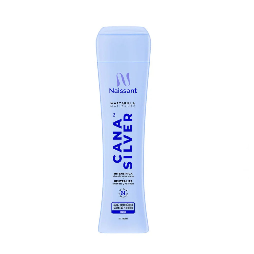 Mascarilla matizante Naissant Silver 300 ml